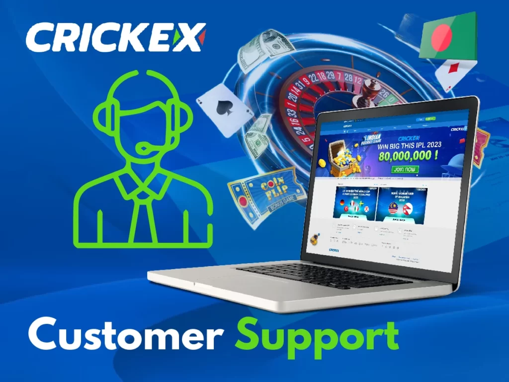 Customer Support at Crickex