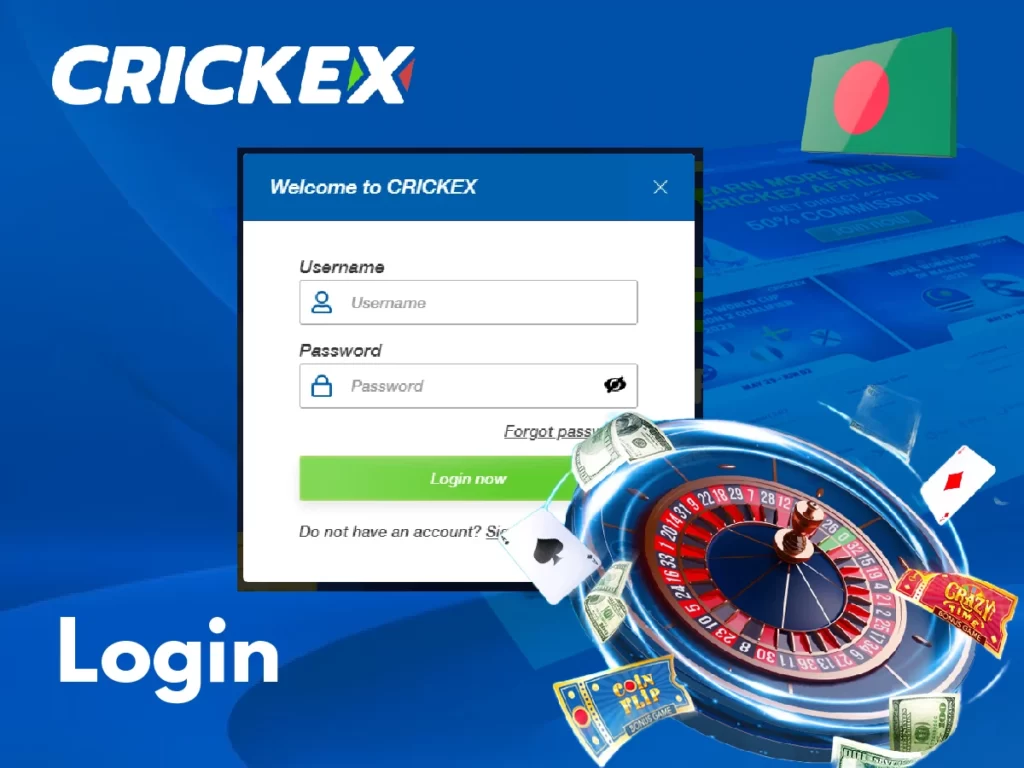 Crickex Login