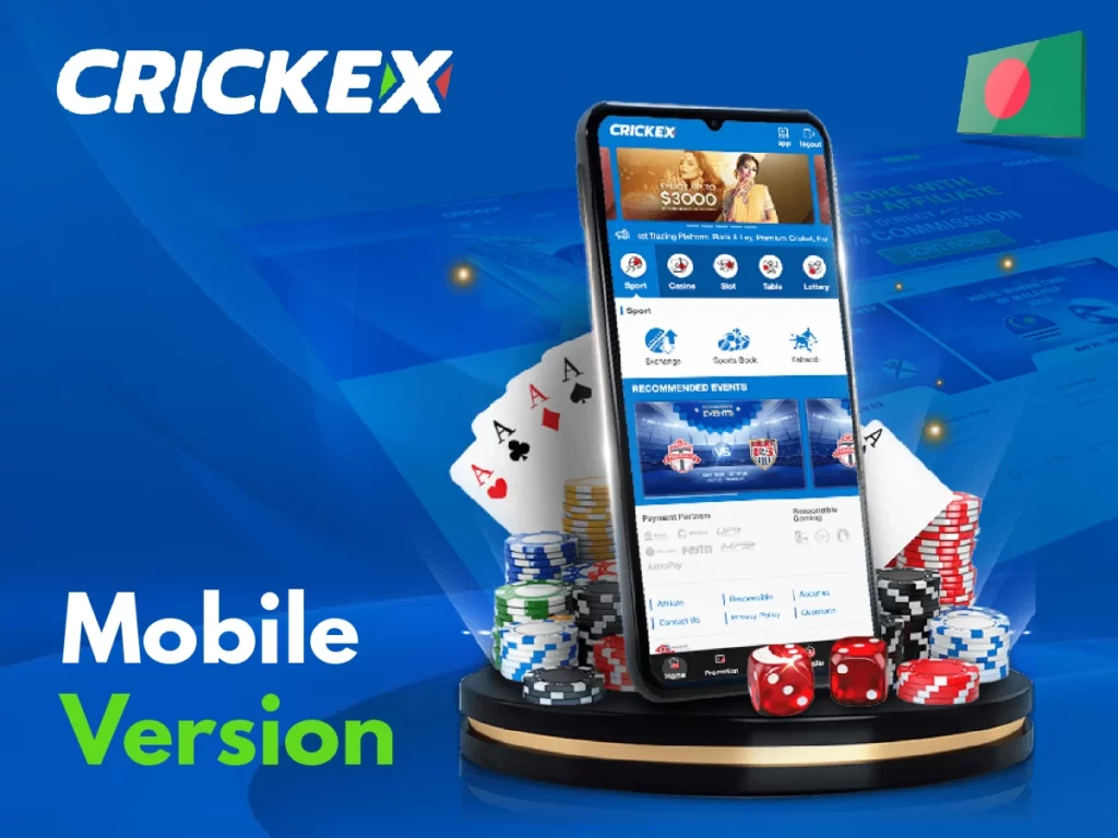 Crickex88 BD mobile version
