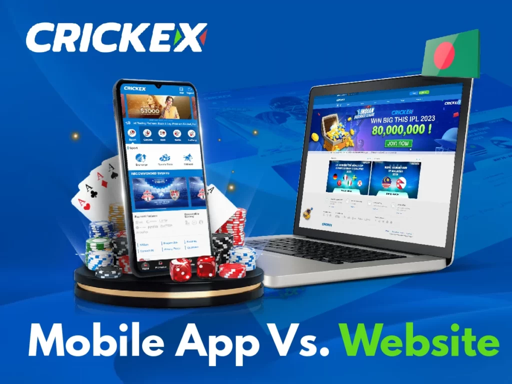  Crickex mobile app