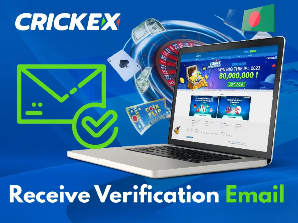 Crickex88 BD Create New Account with detailed Guide Step by Step Registrer 6 Receiving email verification for Crickex88 BD account activation