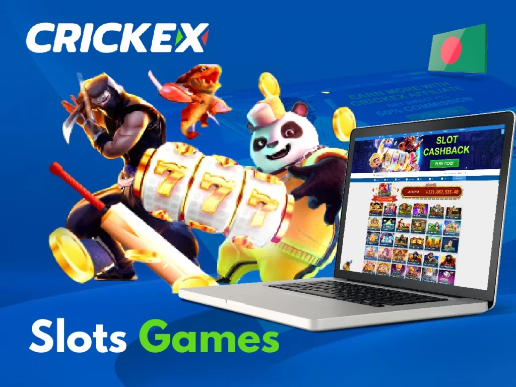 Crickex slot games